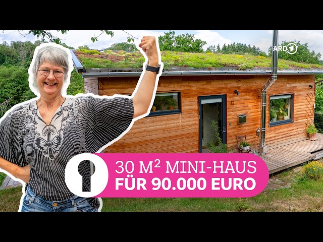 Nicole lives ina DIY wooden tiny house surrounded by nature | ARD Room Tour
