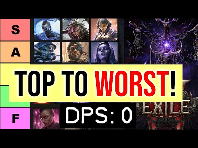 [IMPORTANT!] Ranking POE2 0.5.5 League Starter - Best and Worst Builds!