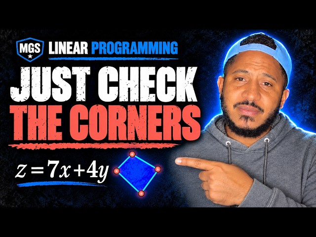 Linear Programming: Find Maximum & Minimum Values Step by Step