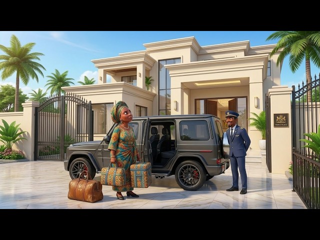 From Village to London | Full AI Animated Movie | Funny African Family Adventure
