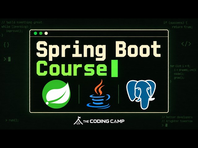 Spring Boot Course: Build a REST API with PostgreSQL
