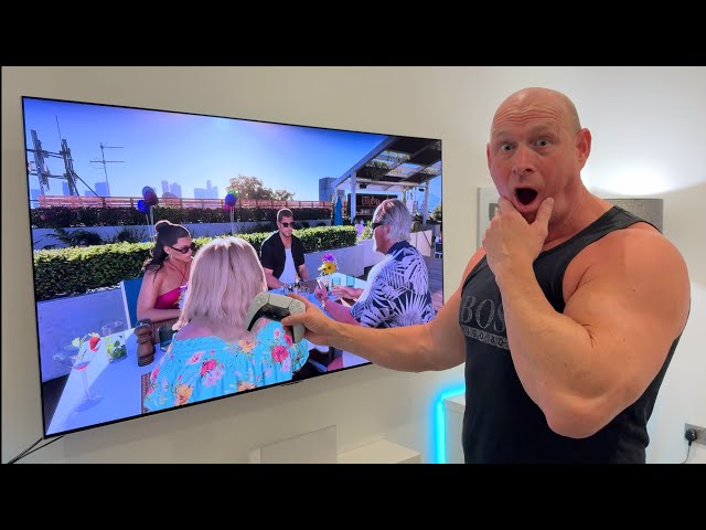 GTA 6 Gameplay on PS5 & LG G5 OLED = STUNNING Visuals!