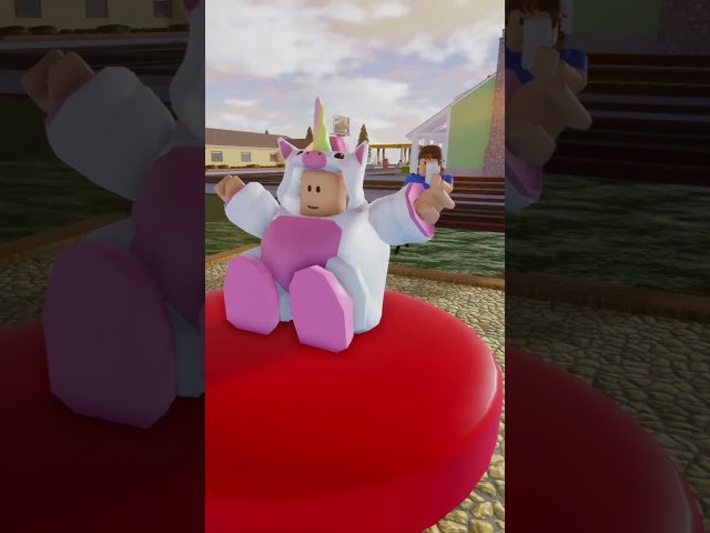 Those Red spinning Chairs at the park #roblox #animatedlife #robloxfunny #robloxanimation