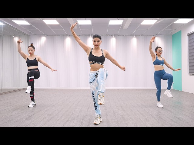 30-MIN LOSE BELLY FAT | Aerobic Dance Exercise To Lose Weight FAST | Eva Fitness