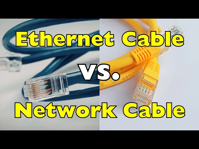 Network Cable vs Ethernet Cable (They’re NOT the Same!)