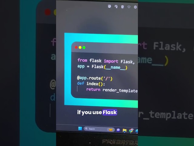 API in 5 Lines of Python Code with Flask!