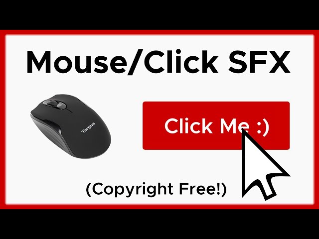 Click/Mouse Click Sound Effect (Copyright Free)