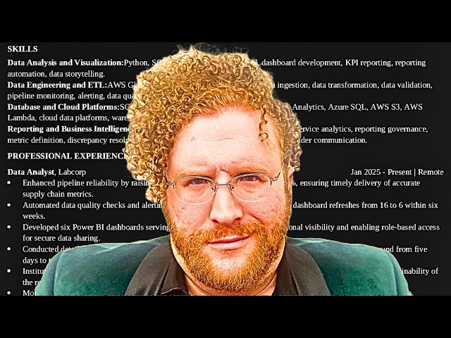 Why You CAN'T Get a Data Engineer Job | Recruiter Reviews Resume