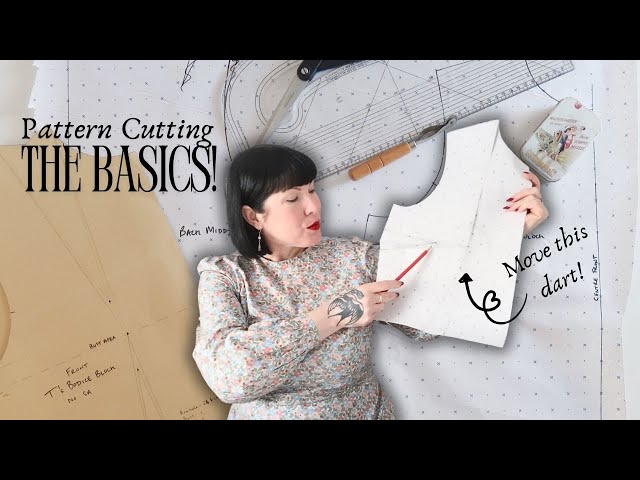 Pattern Cutting ~ The Basics ~ Start Drafting your own Sewing Patterns!