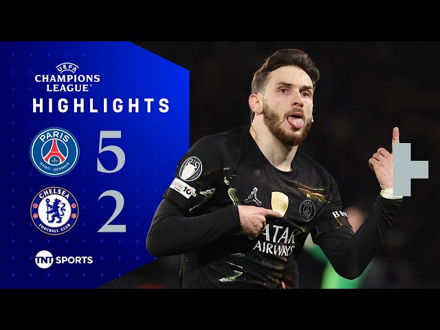 Super Sub Kvara KO’s Blues In Paris 💥 | PSG 5-2 Chelsea | UEFA Champions League Highlights