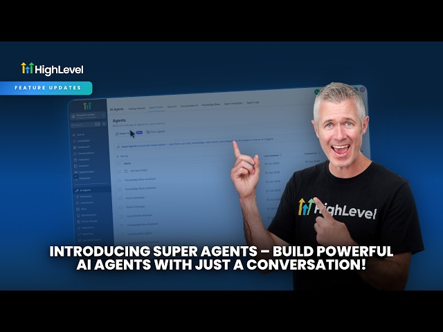 Introducing Super Agents – Build Powerful AI Agents with Just a Conversation!