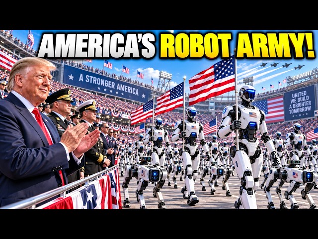 America’s MASSIVE Robot Parade — A Stunning Display of Future Technology