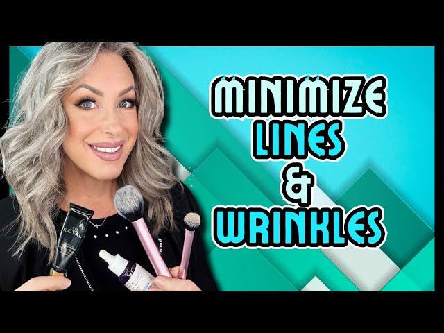 My TOP 5 MAKEUP TIPS To Minimize LINES & WRINKLES | Makeup Tutorial 50+
