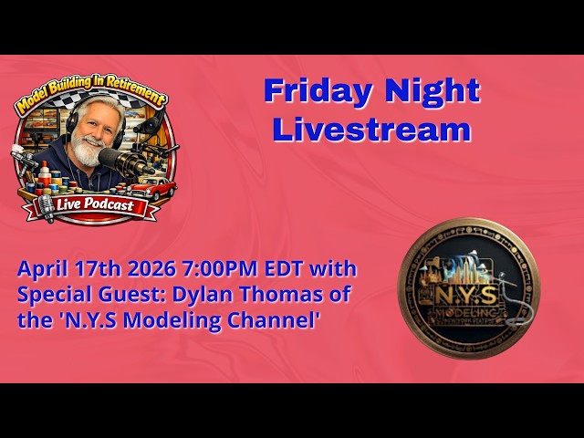 Model Building I Retirement, Friday Live Podcast 4/17/26 with Guest: Dylan Thomas of NYS Modeling