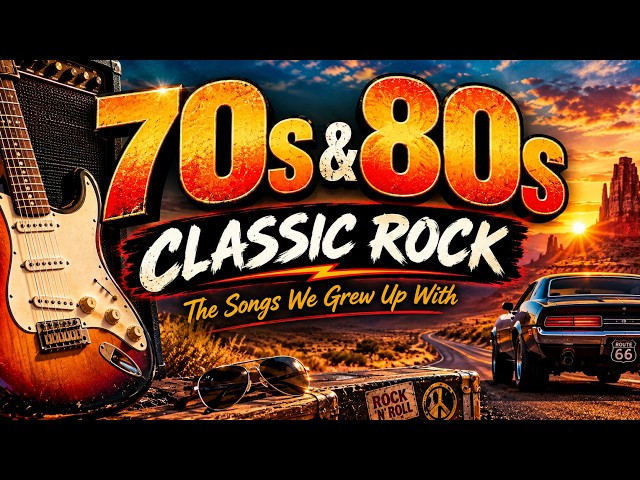 70s & 80s CLASSIC ROCK 🎸 | The Songs We Grew Up With