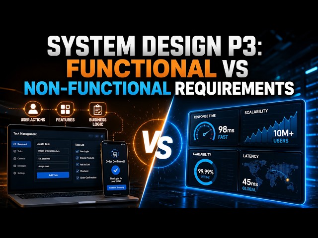 Hiểu Sai Requirements = Toang! Functional vs Non-functional Giải Thích Dễ Hiểu |  System Design P3
