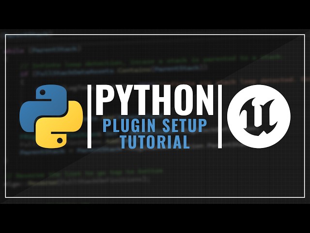 Python Setup For Unreal Engine 5 Tutorial