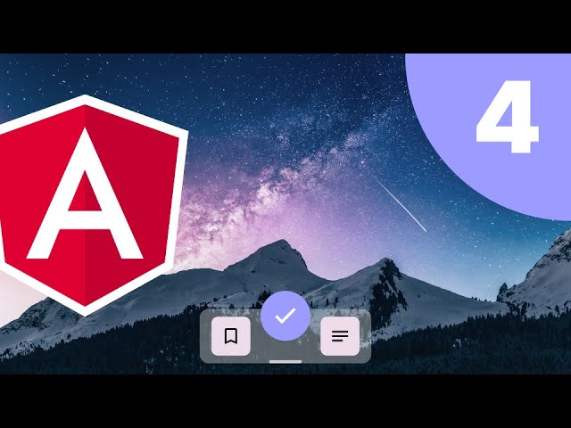 Part 4: Building the Todos UI | Angular - Build a Personal Dashboard App