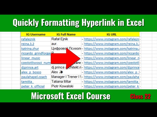 How to Set Hyperlink in Microsoft Excel ll Bivash Academy