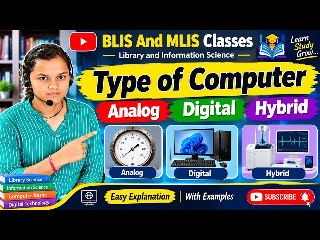 Type of computer 🖥️ Digital analog hybrid 
