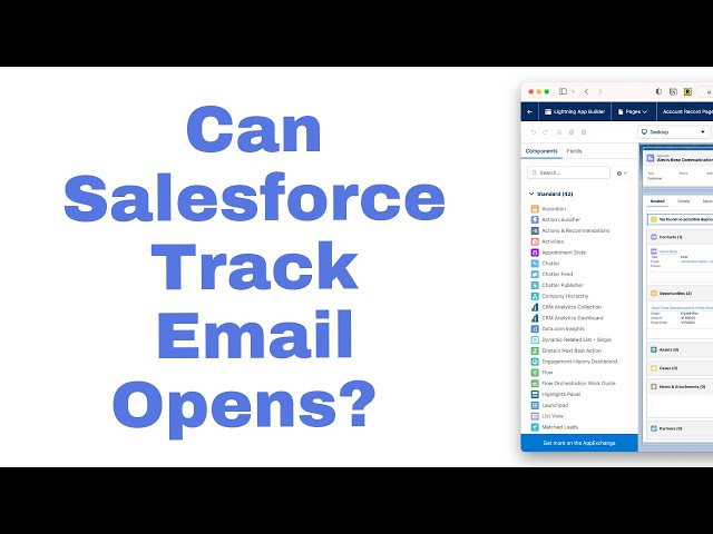 Can Salesforce Track Email Opens?