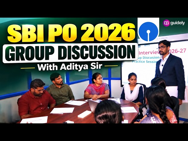 SBI PO 2026 Interview 2026-27 | SBI PO 2026 Group Discussion Practice Session | By Aditya Sir
