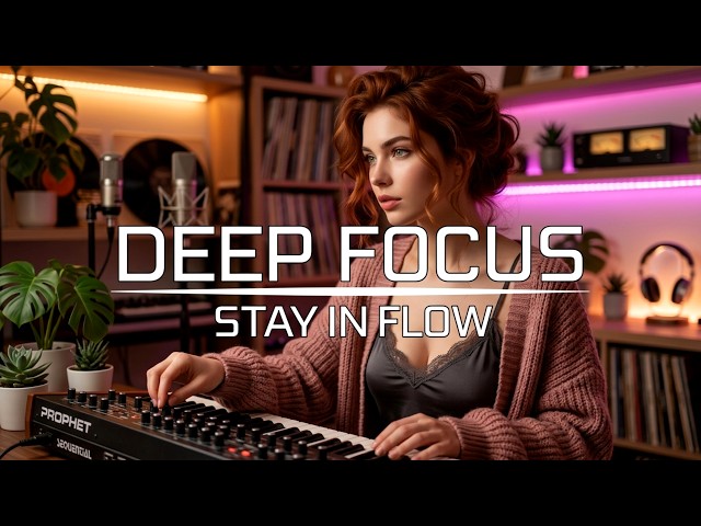 Deep Work Music 🎧 | Focus Music for Work, Study, Coding & Long Productivity Sessions