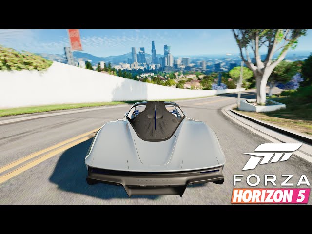 Forza Horizon 5 Graphics 🔥 2020 McLaren Speedtail Gameplay! RTX 2080 Ti & i9 10980XE - GTA 5 PC Mod