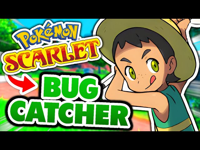 Beating Pokemon Scarlet as a BUG CATCHER!