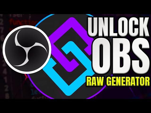 Control OBS Studio with Streamer.bot's RAW Generator (No Coding Needed!)