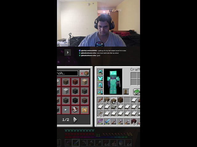 SEARCHING FOR ANCIENT DEBRIS! | APOCRAFT HARDCORE EDITION PT.3 [VERTICAL]