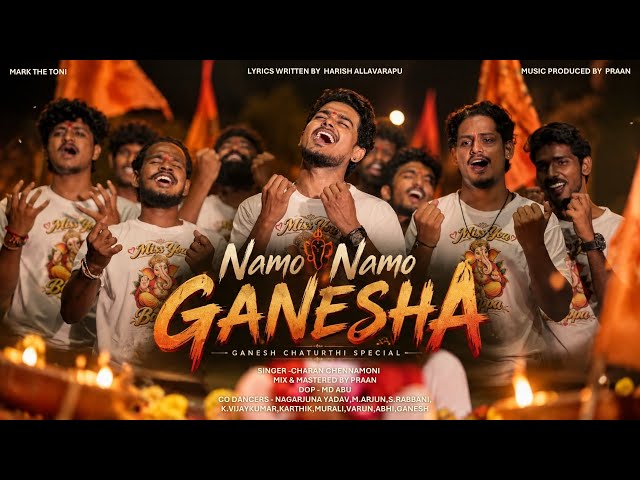 Namo Namo Ganesha - By Mark the Toni | Music by Praan #Namonamoganesha #ganeshasongs #markthetoni