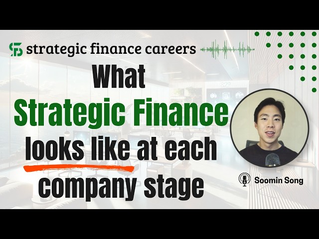 Strategic Finance: Early-Stage vs. Late-Stage Explained