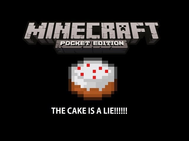 The Cake Is A Lie (Minecraft PE  Machinima)