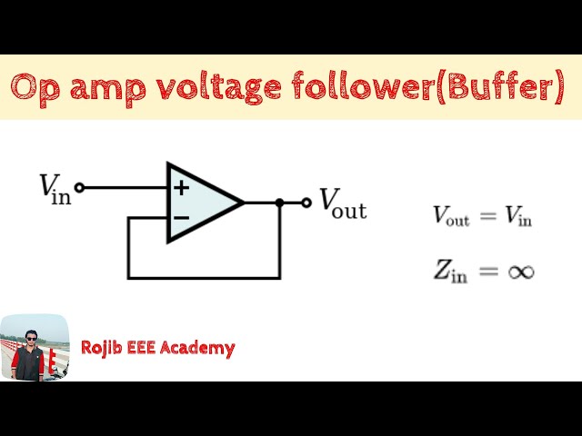 06-Op amp voltage follower(Buffer) circuit || Bangla