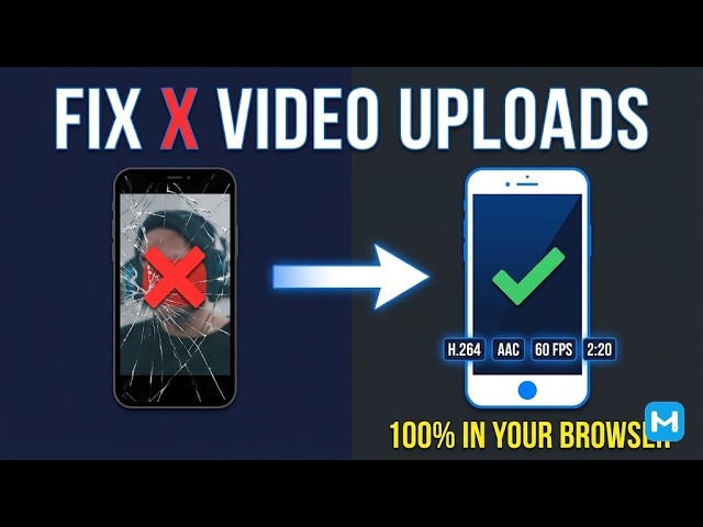 Why Does X Reject Your Video Upload? Convert Video for Twitter (X): Fix It In Your Browser