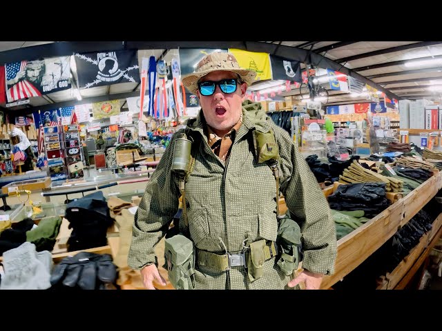 My Mind Was Blown At This Military Surplus Store! 