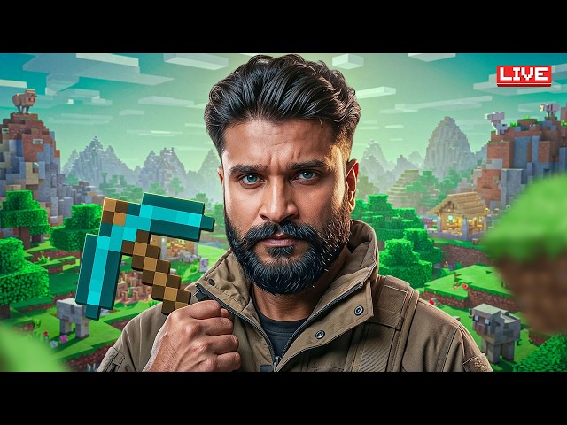 MINECRAFT ! DAY 08 |  ഒന്നിൽ നിന്ന് തുടങ്ങുന്നു! Minecraft Survival World 🌲🧱 Malayalam Webcam live