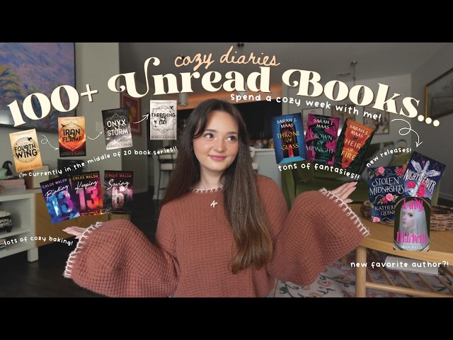 I own 100+ unread books… LET’S READ THEM!