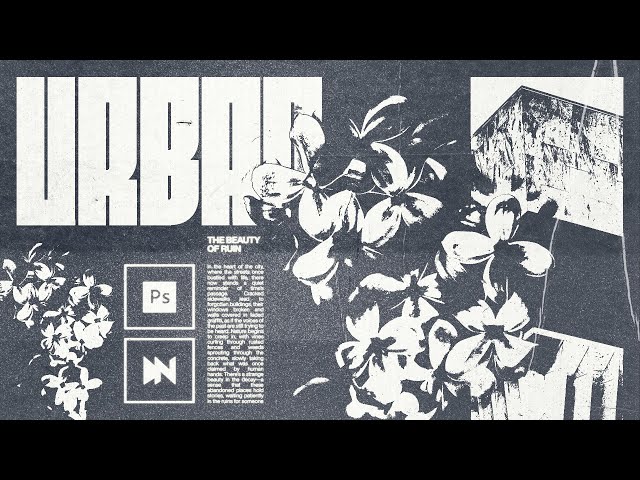 Create Brutalist Poster Designs in Photoshop | Step by Step