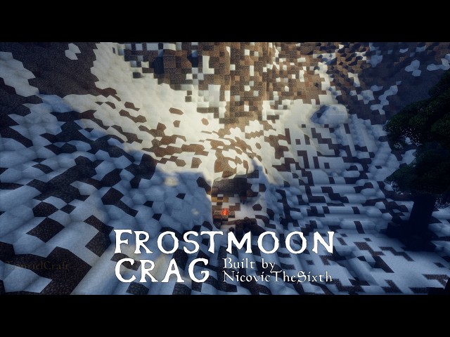 Frostmoon Crag in Minecraft - Tamrielcraft build showcase