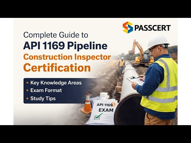 API 1169 Pipeline Construction Inspector Exam Preparation | Practice Questions
