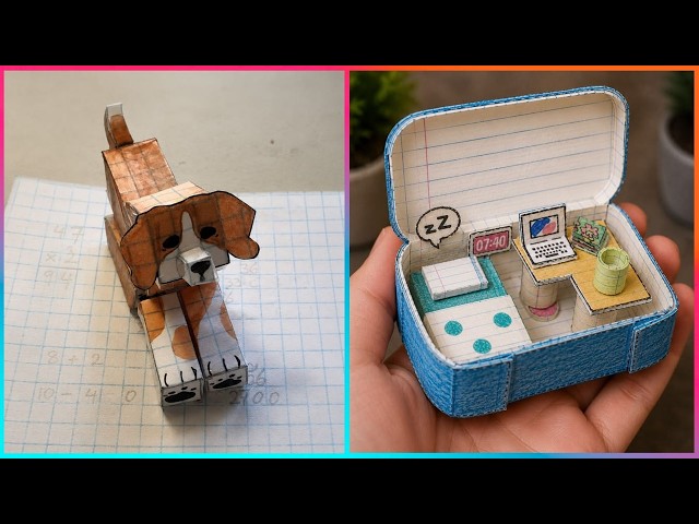 Easy Paper Crafts Anyone Can Do ▶ 6