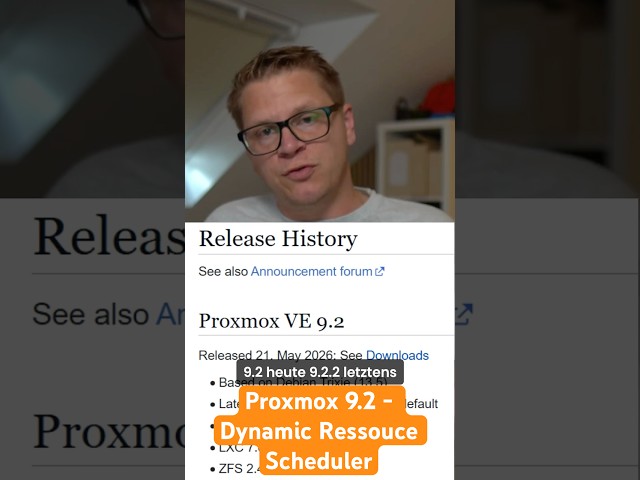 Proxmox 9.2.2 Release Notes - DRS is now available #proxmox #vmware #alternative