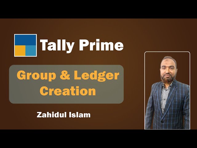 How to Create Group and Ledger in Tally ? টালিতে গ্রুপ এবং লেজার ক্রিয়েট করার নিয়ম