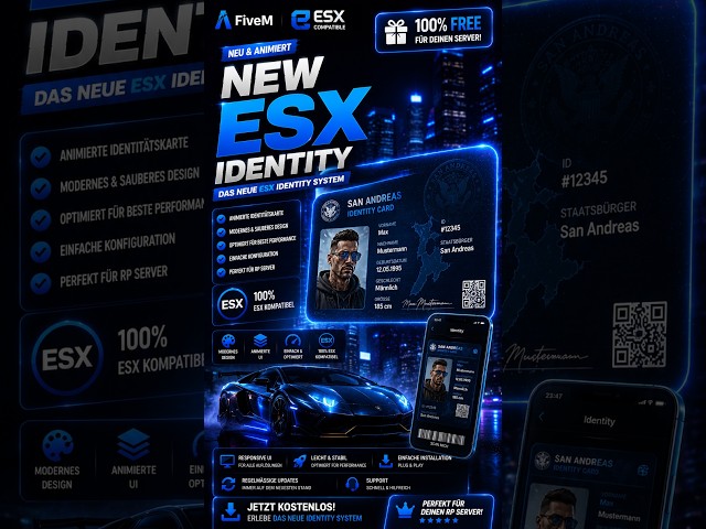FiveM ESX Identity FREE