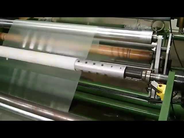 Converting Systems Inc. - 124 Winder Auto Cut System - Video 2