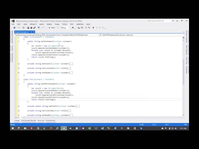 Form Template Method