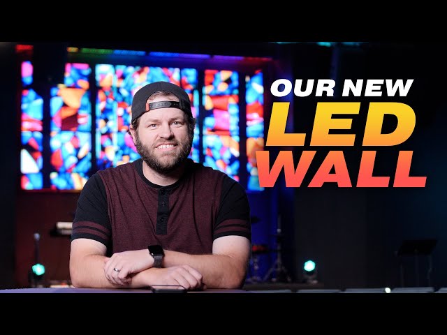 Can a BUDGET Friendly LED Wall still be QUALITY?  Reviewing our churches new TechLED LED Wall