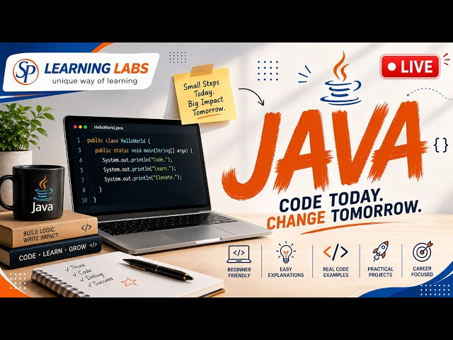 Java for Beginners: Full Marathon  LIVE🔴 | Everything You Need to Know